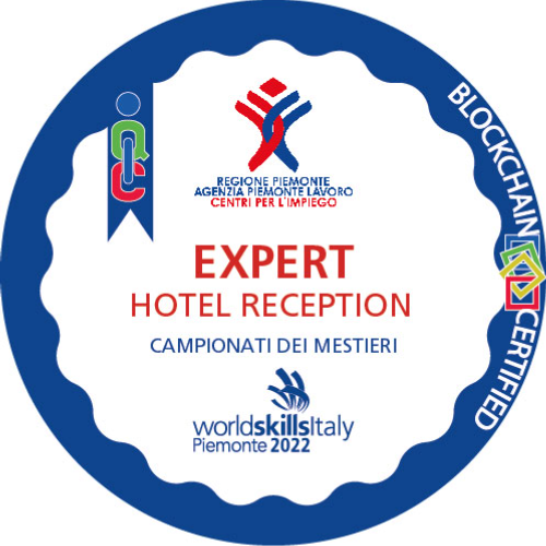 Expert Hotel reception ai Campionati dei Mestieri WorldSkills Piemonte 2022